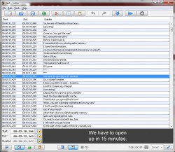 Jubler screenshot